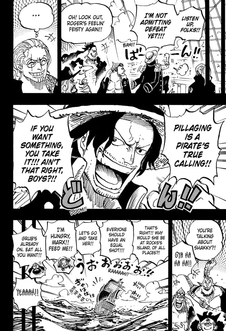 One Piece Manga, chapter 1158, page 4