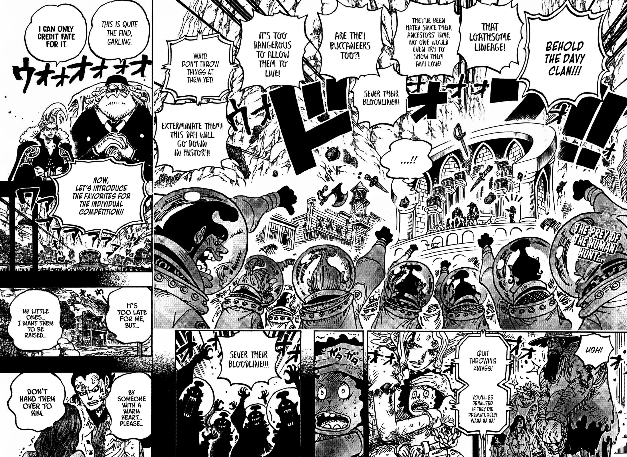 One Piece Manga, chapter 1160, page 2