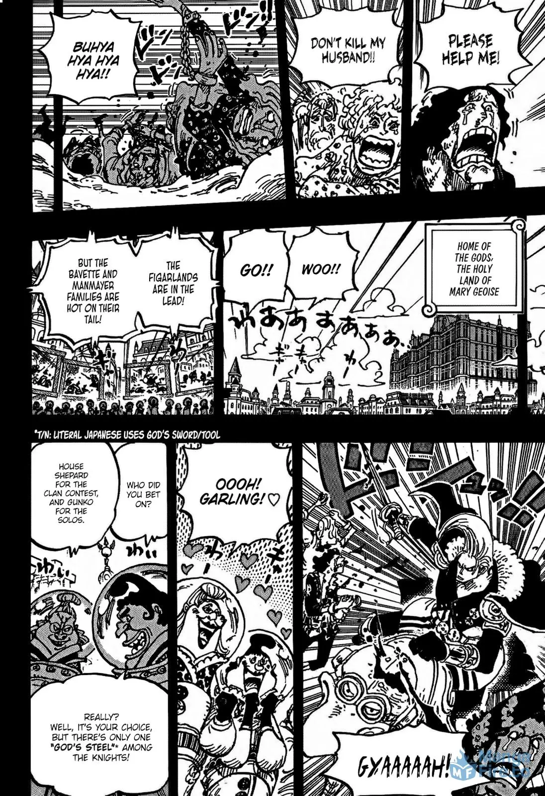 One Piece Manga, chapter 1160, page 5