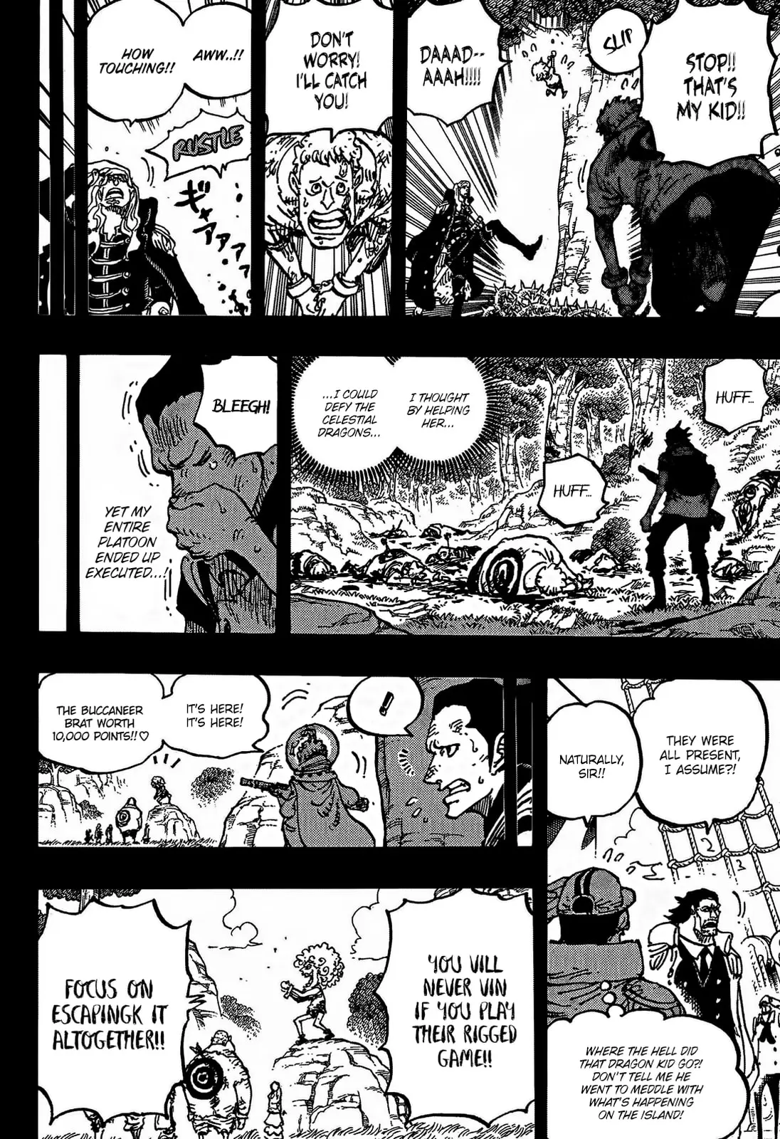 One Piece Manga, chapter 1160, page 7