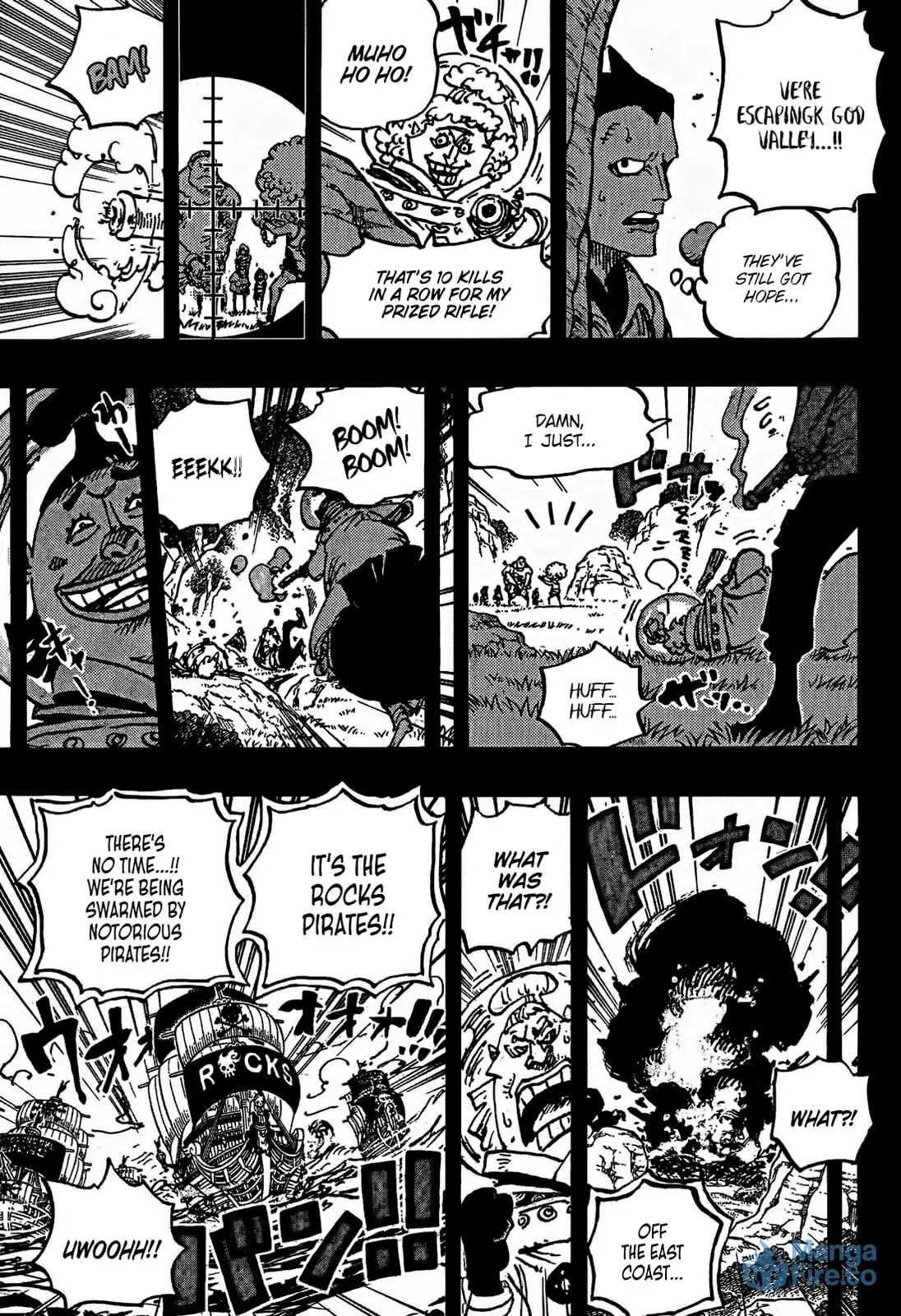 One Piece Manga, chapter 1160, page 8