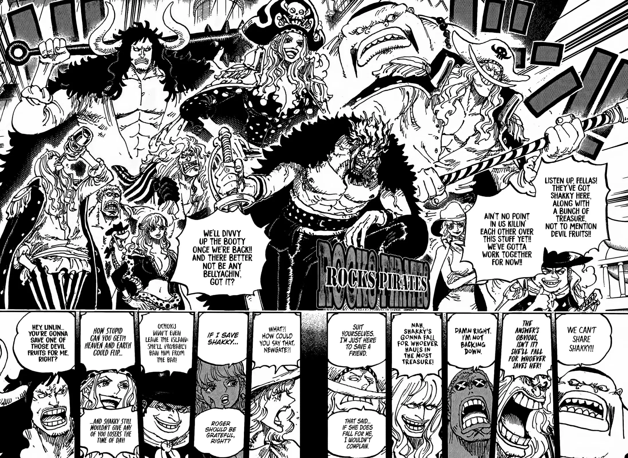 One Piece Manga, chapter 1160, page 9