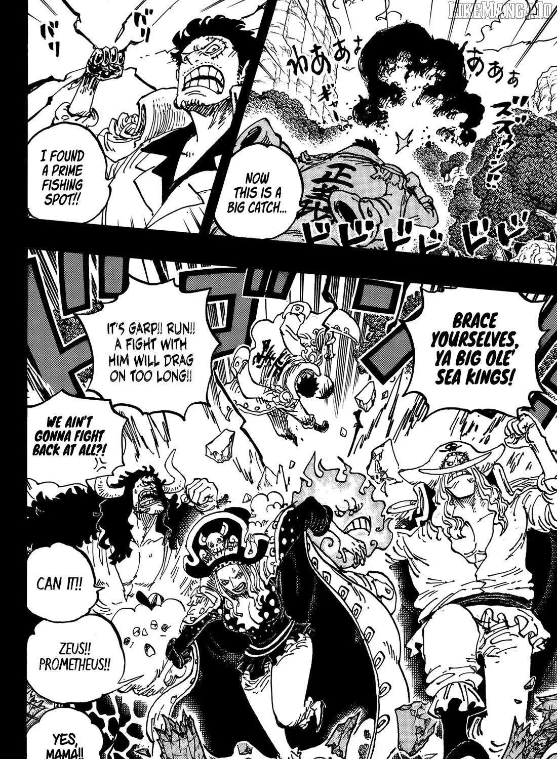 One Piece Manga, chapter 1161, page 13