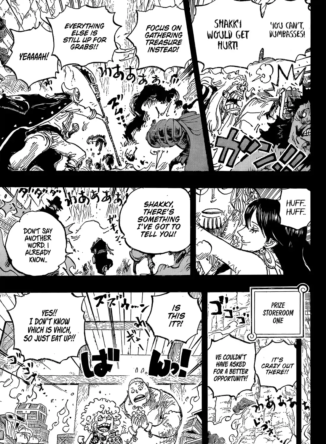 One Piece Manga, chapter 1162, page 5