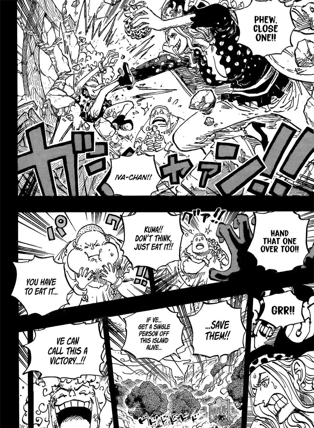 One Piece Manga, chapter 1162, page 7