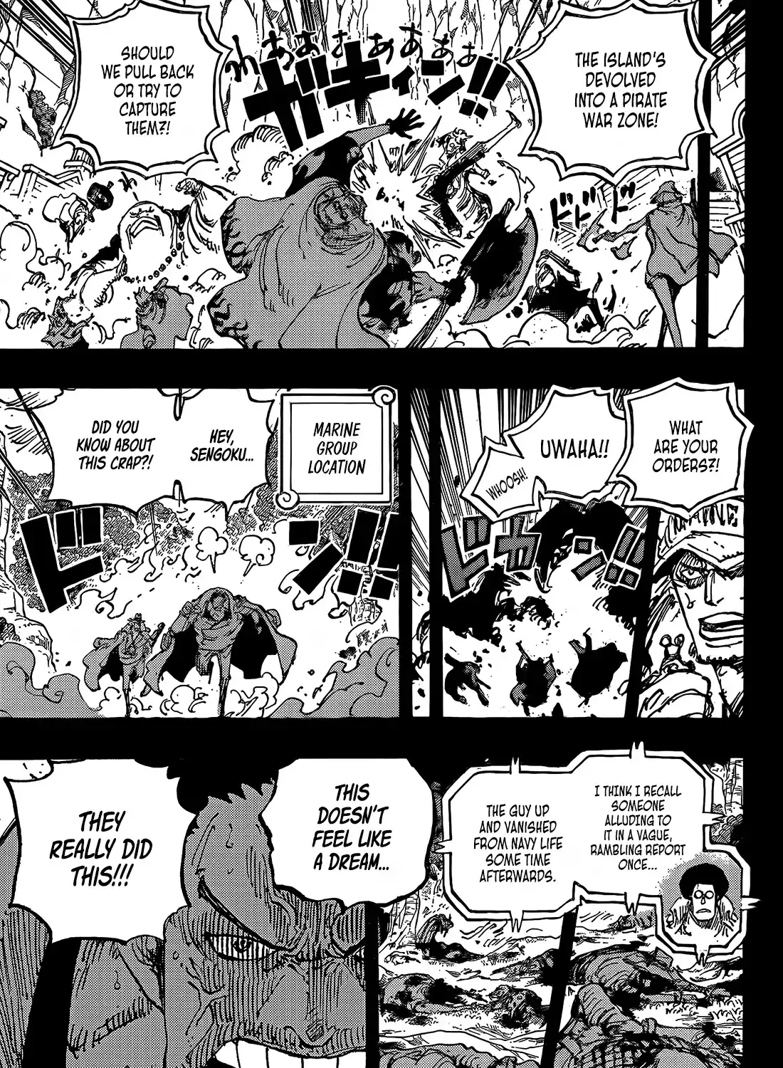 One Piece Manga, chapter 1162, page 9