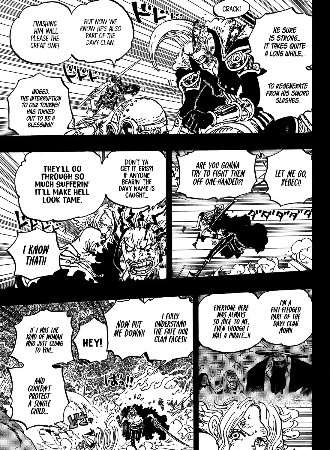 One Piece Manga, chapter 1162, page 13