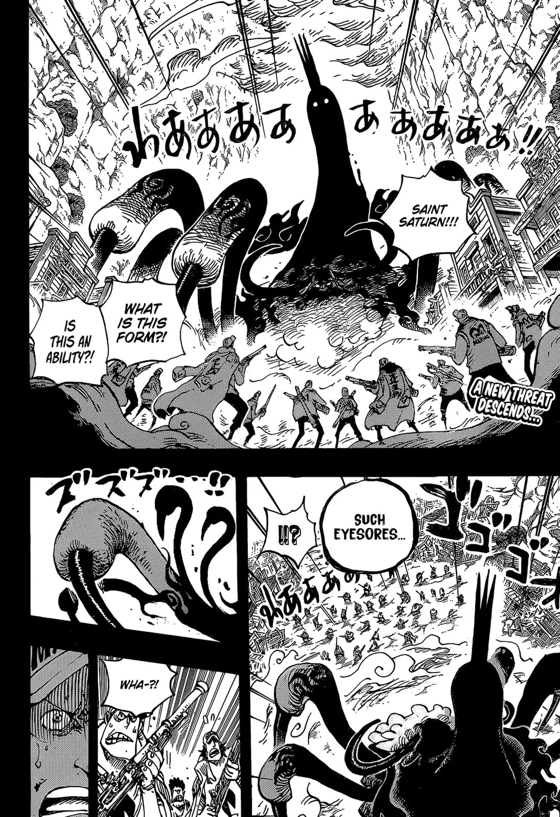 One Piece Manga, chapter 1163, page 2