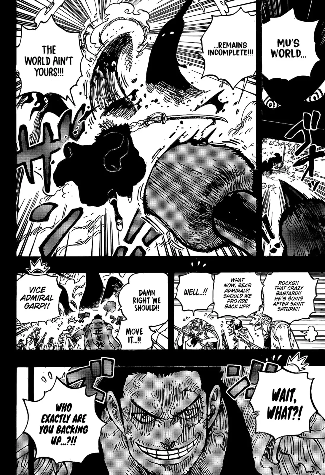 One Piece Manga, chapter 1163, page 6