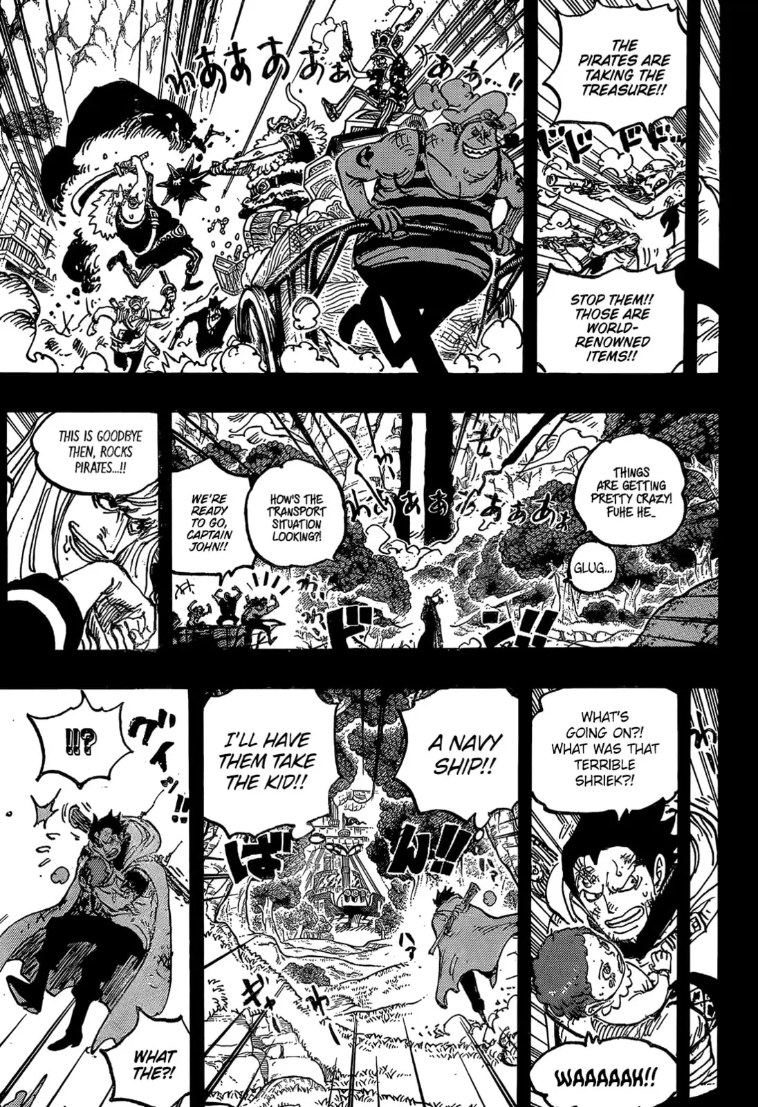 One Piece Manga, chapter 1163, page 7