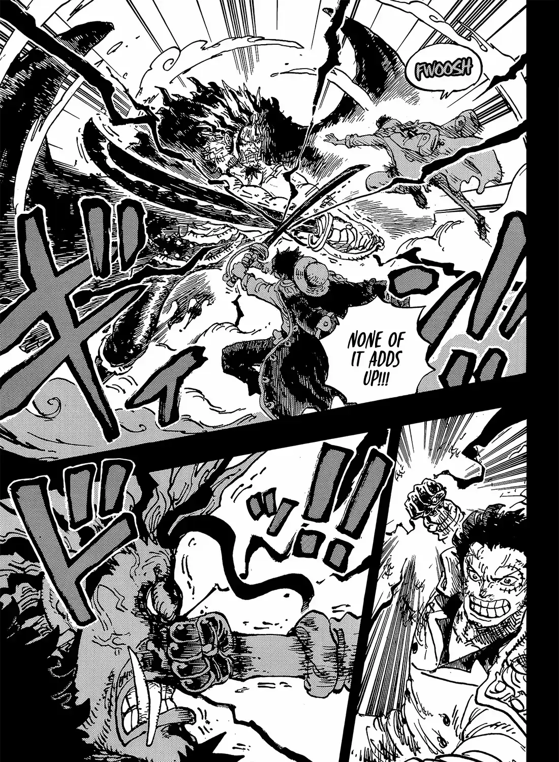 One Piece Manga, chapter 1165, page 5