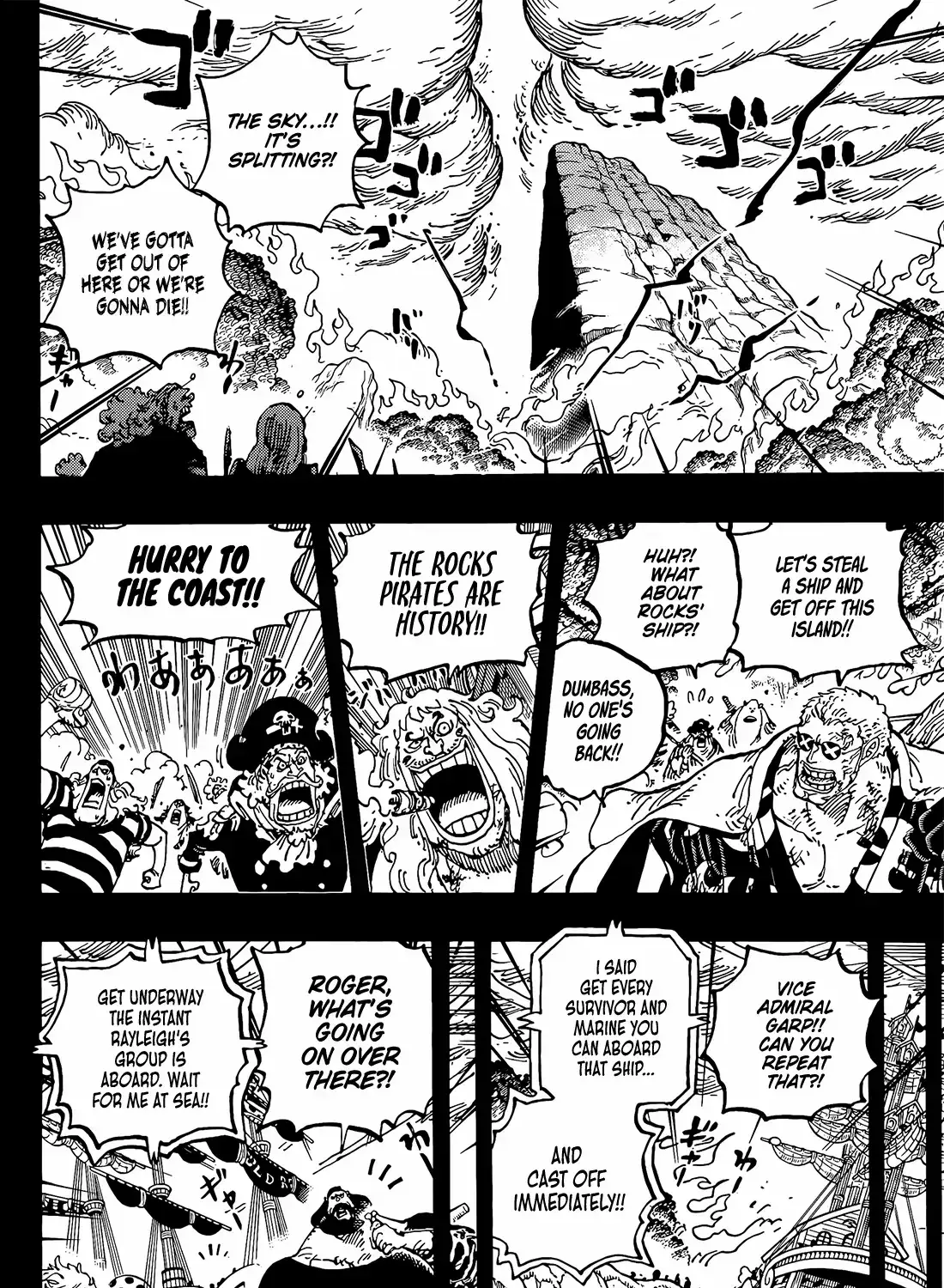 One Piece Manga, chapter 1165, page 8