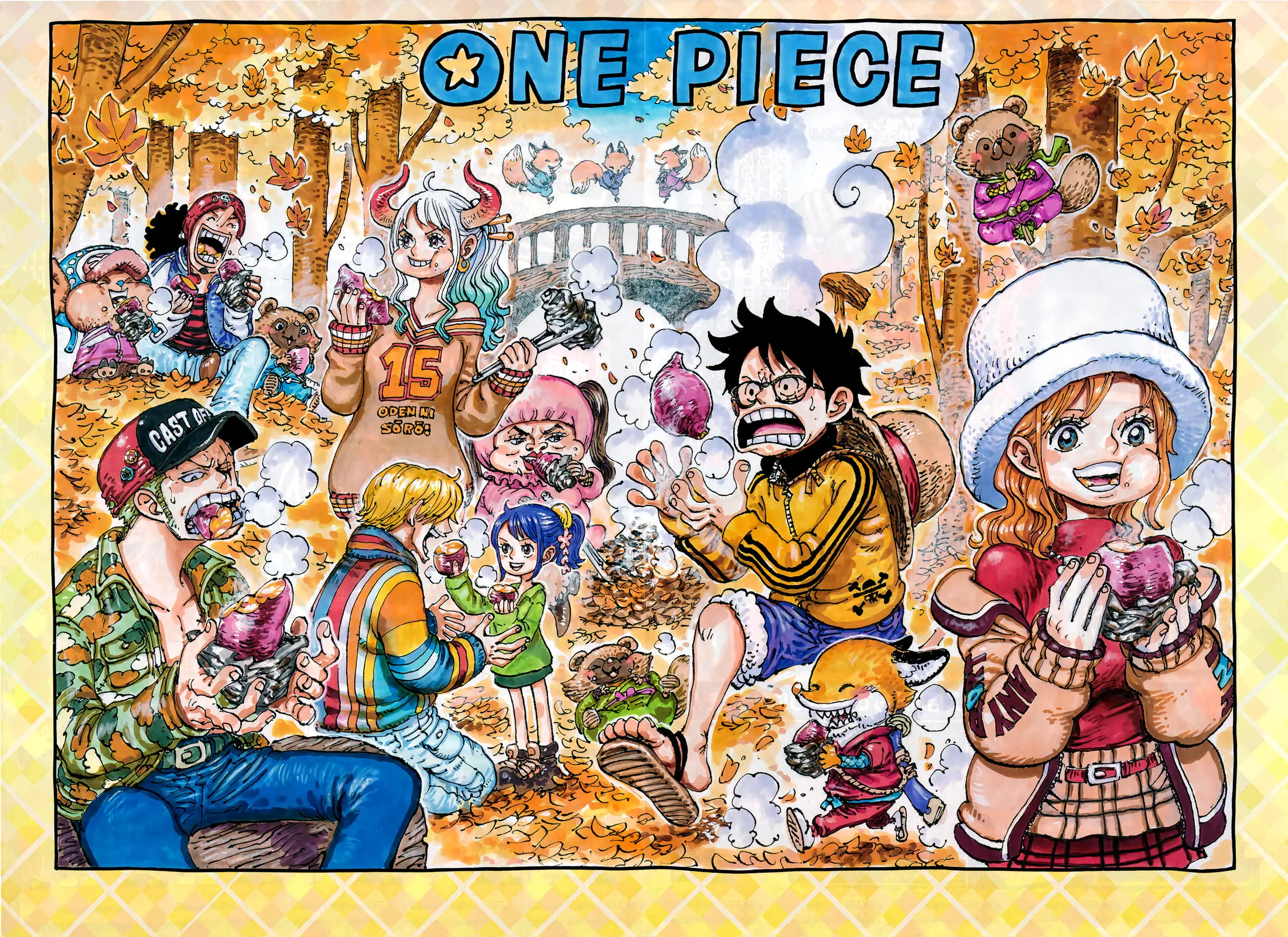 One Piece Manga, chapter 1166, page 1