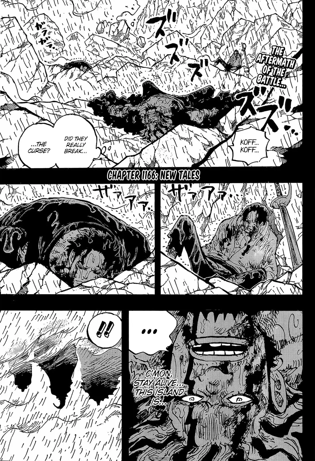 One Piece Manga, chapter 1166, page 2
