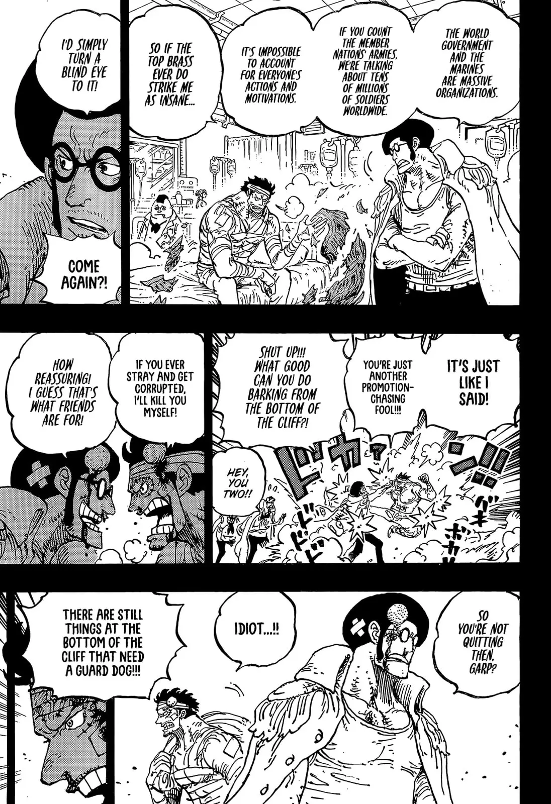 One Piece Manga, chapter 1166, page 9