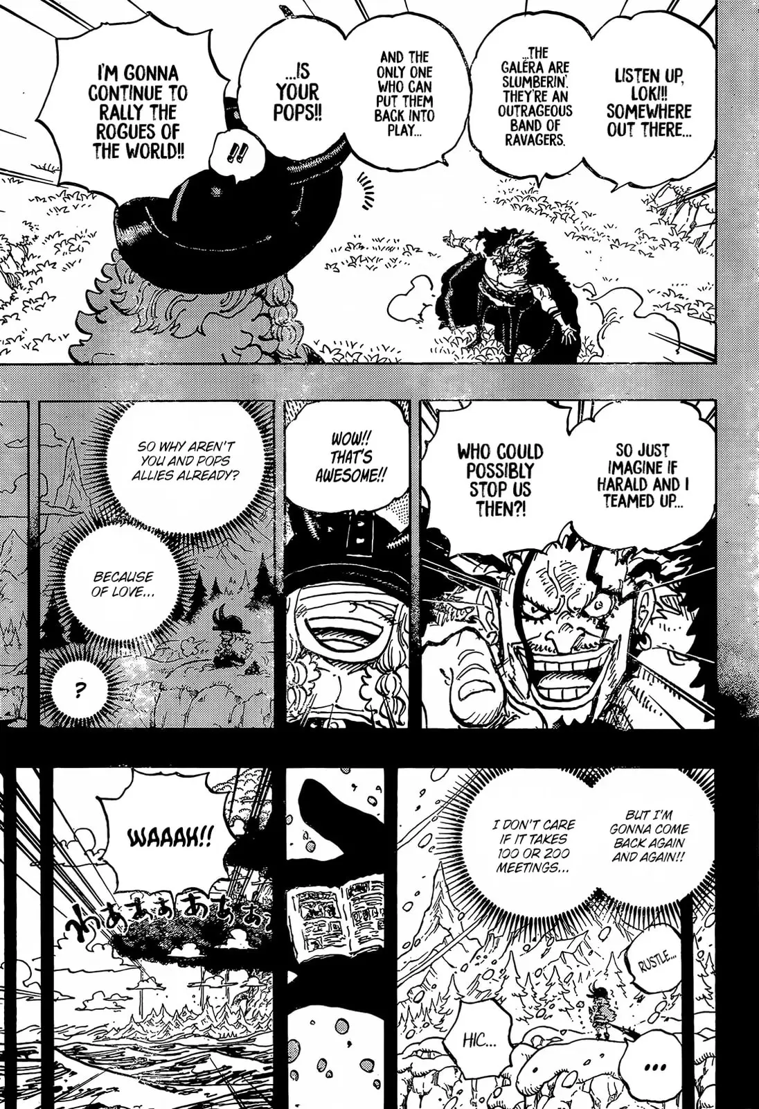 One Piece Manga, chapter 1166, page 11