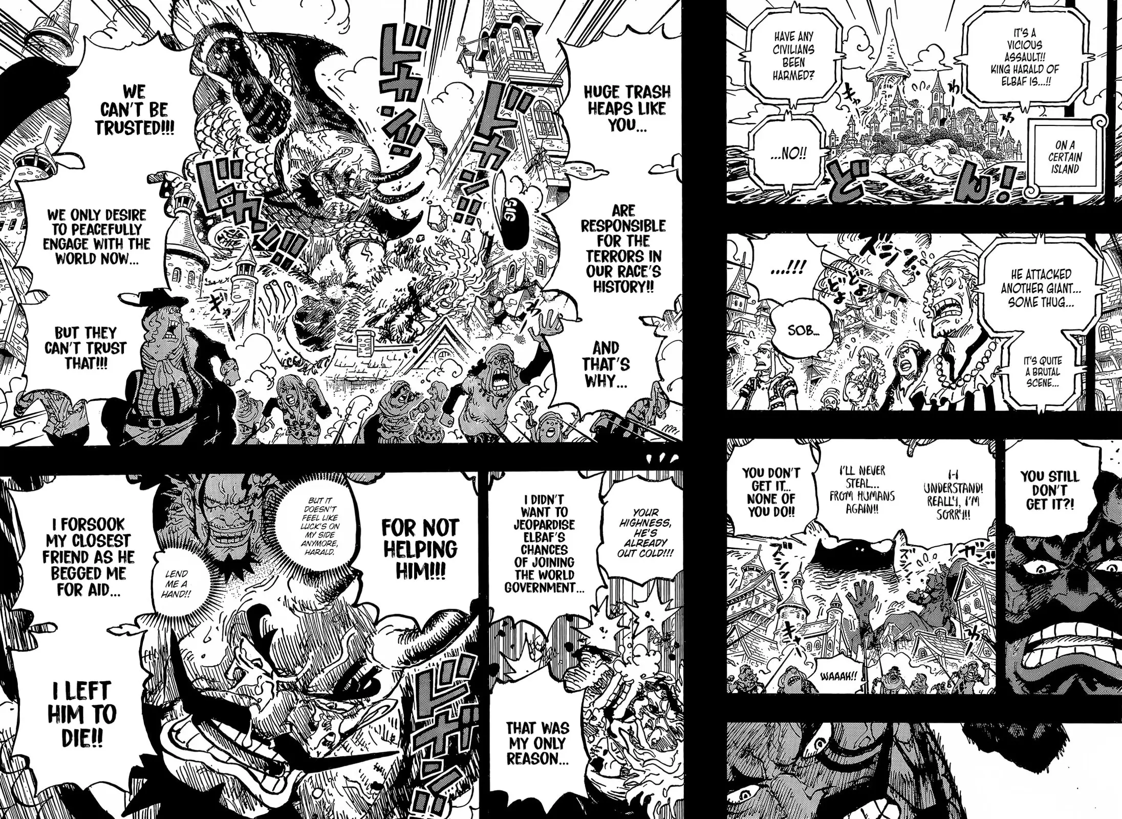 One Piece Manga, chapter 1166, page 12