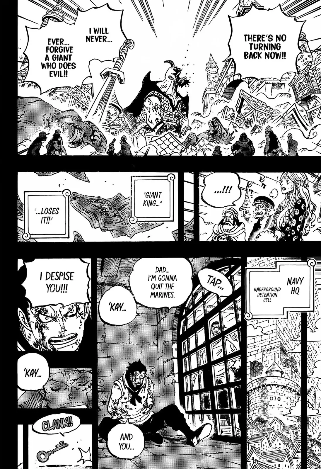 One Piece Manga, chapter 1166, page 13