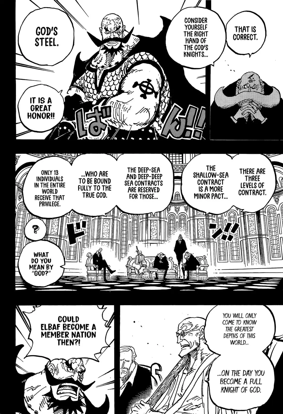 One Piece Manga, chapter 1167, page 6