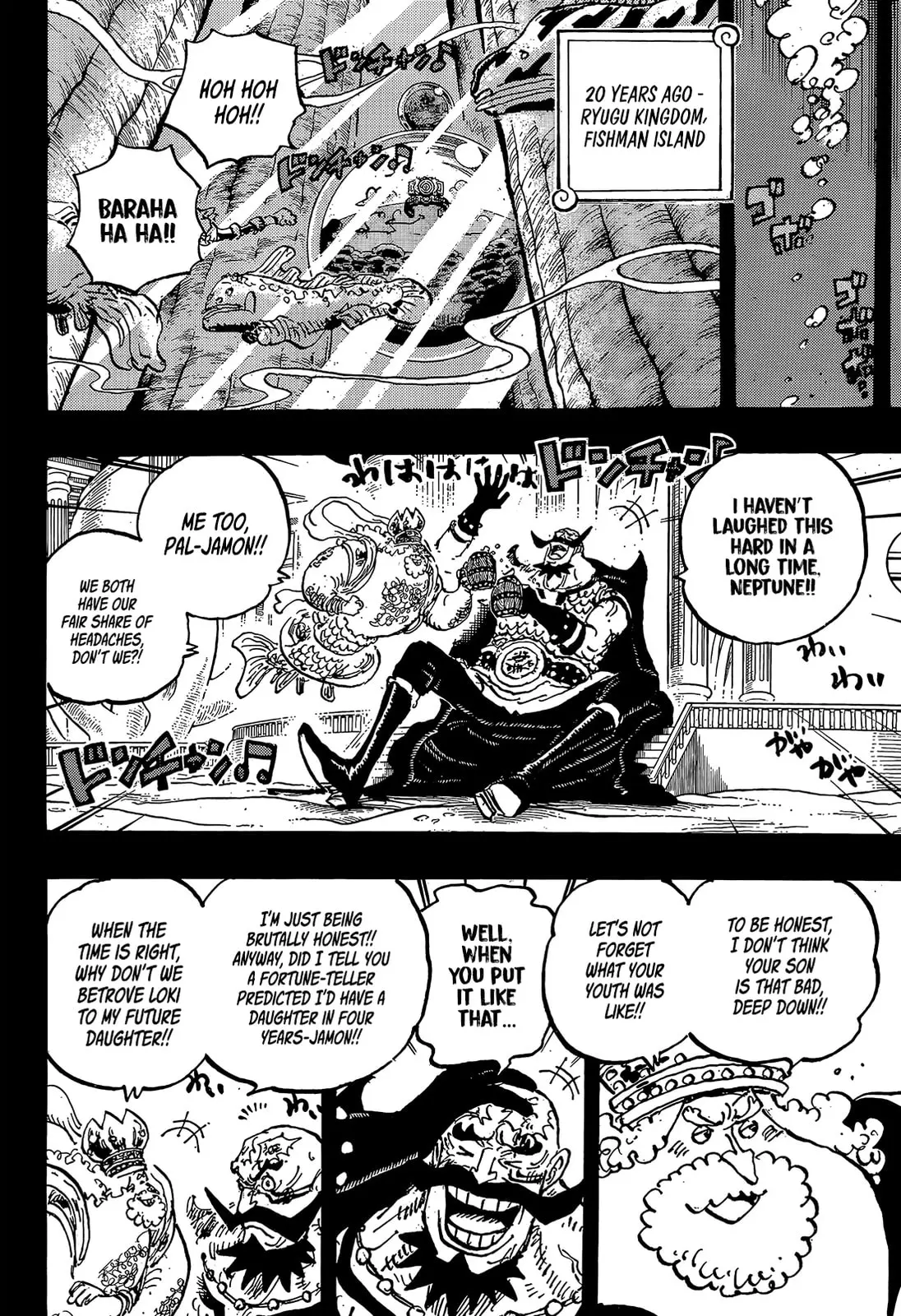 One Piece Manga, chapter 1167, page 8