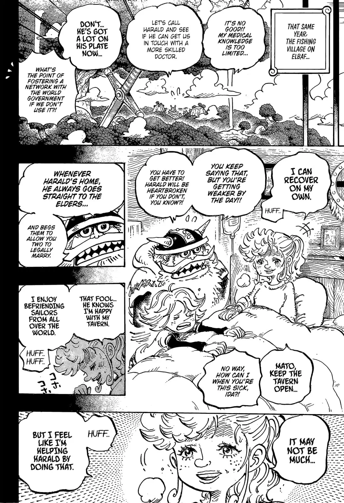 One Piece Manga, chapter 1167, page 14