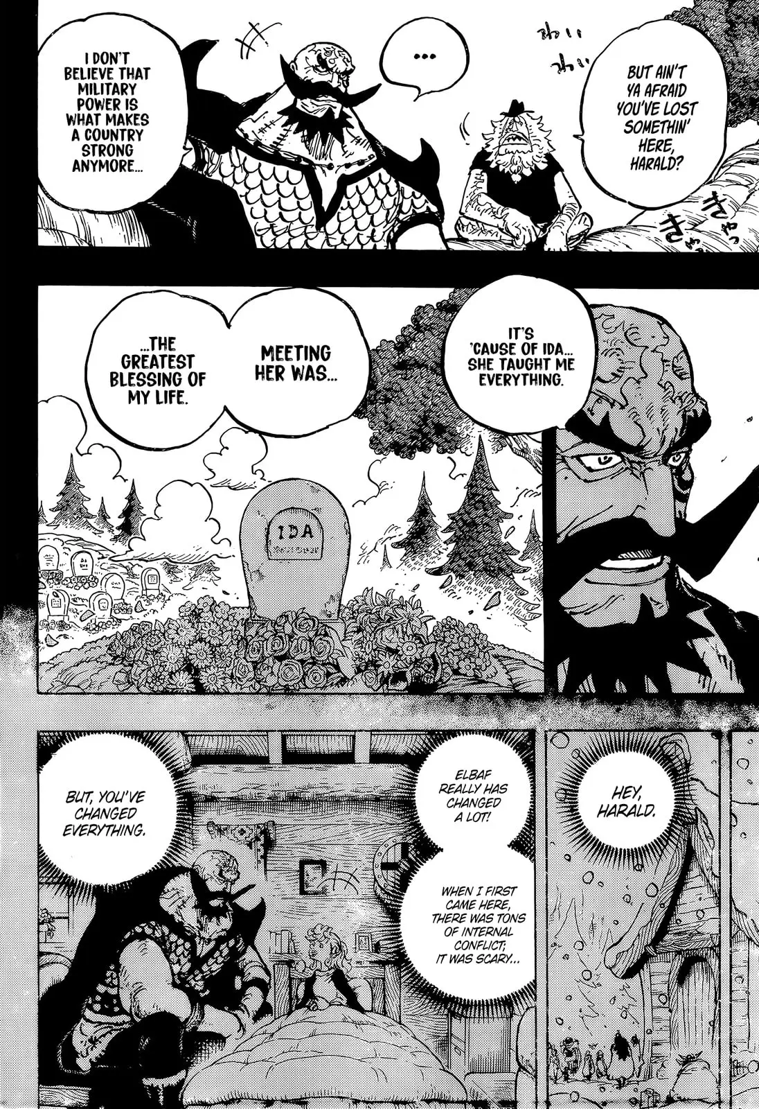 One Piece Manga, chapter 1168, page 4