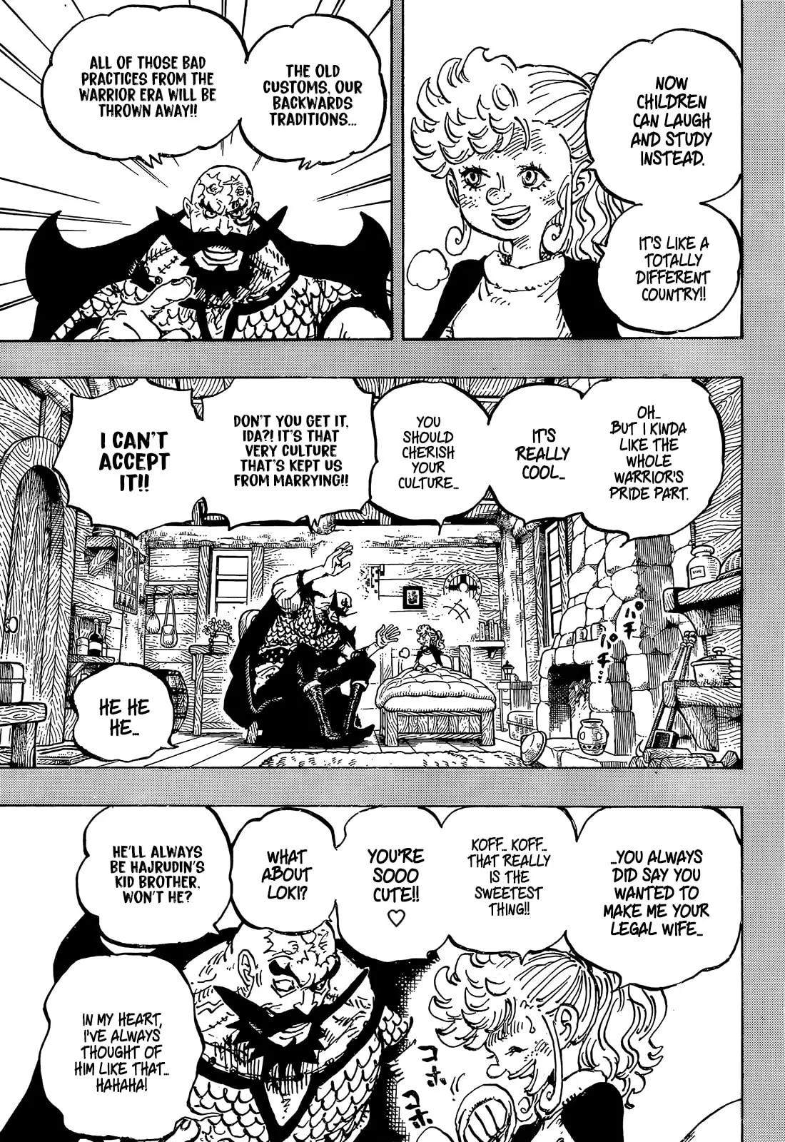 One Piece Manga, chapter 1168, page 5