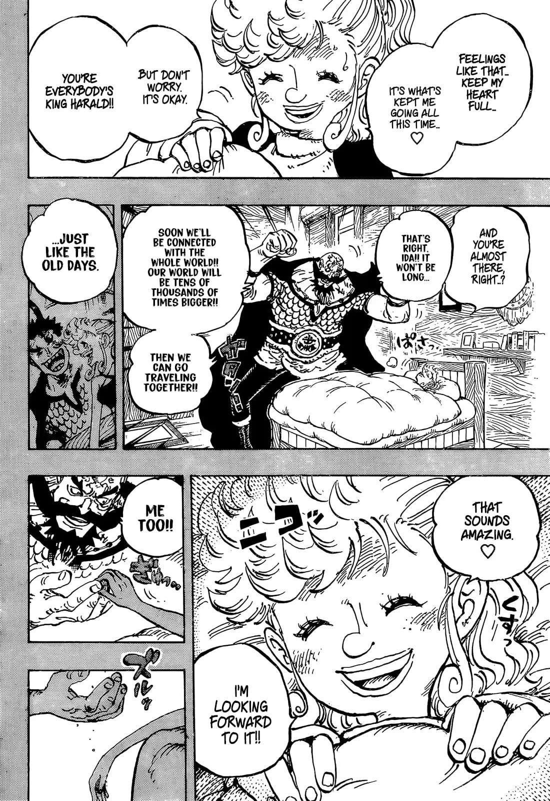 One Piece Manga, chapter 1168, page 6