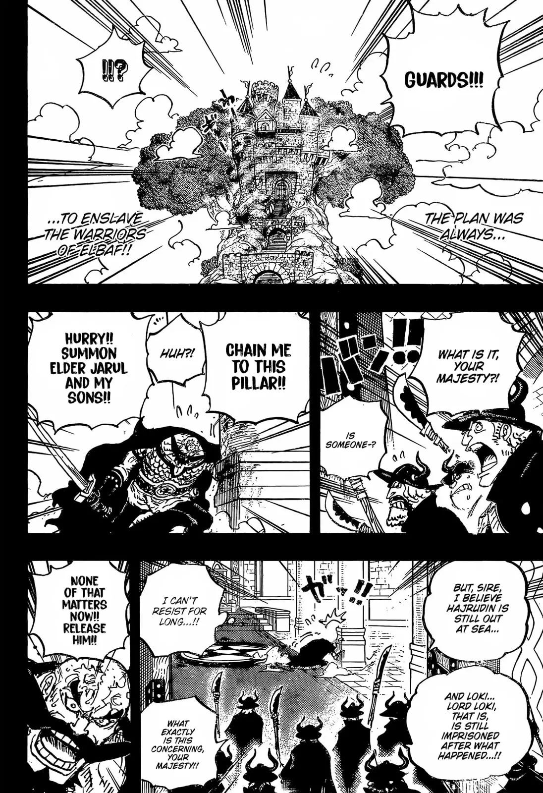 One Piece Manga, chapter 1168, page 14