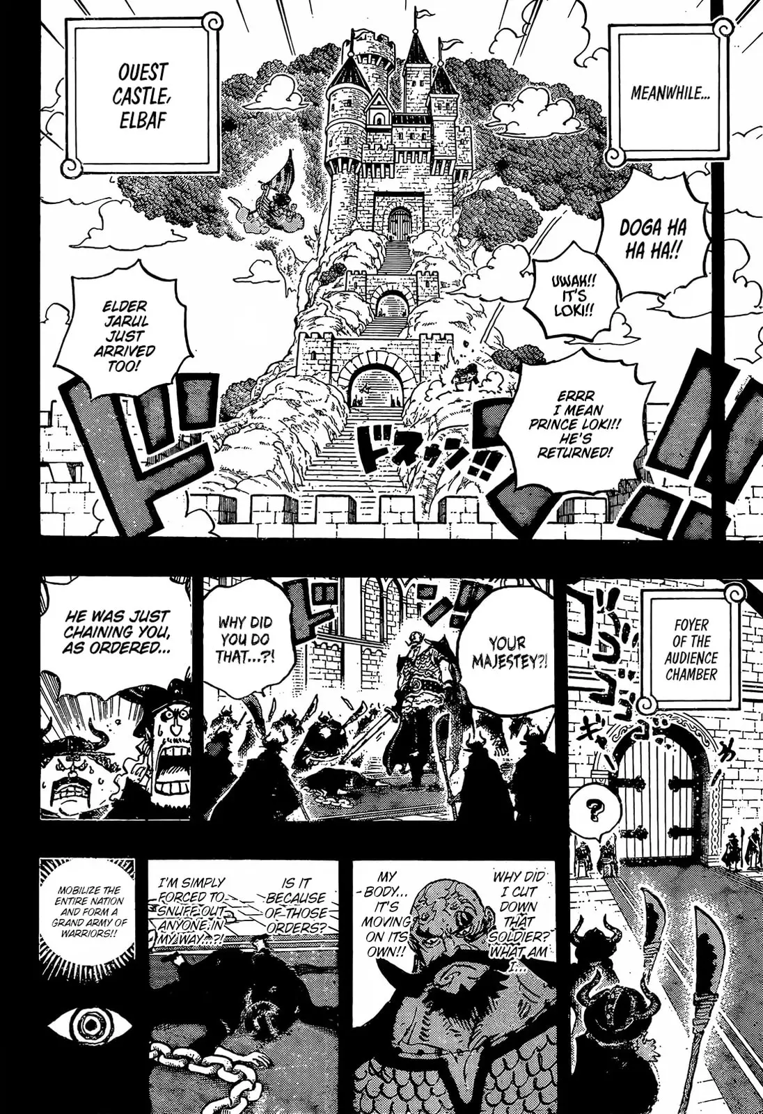 One Piece Manga, chapter 1169, page 4