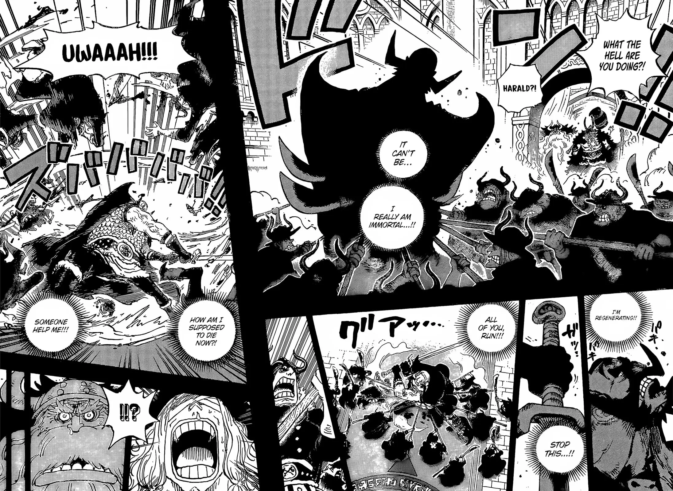 One Piece Manga, chapter 1169, page 6