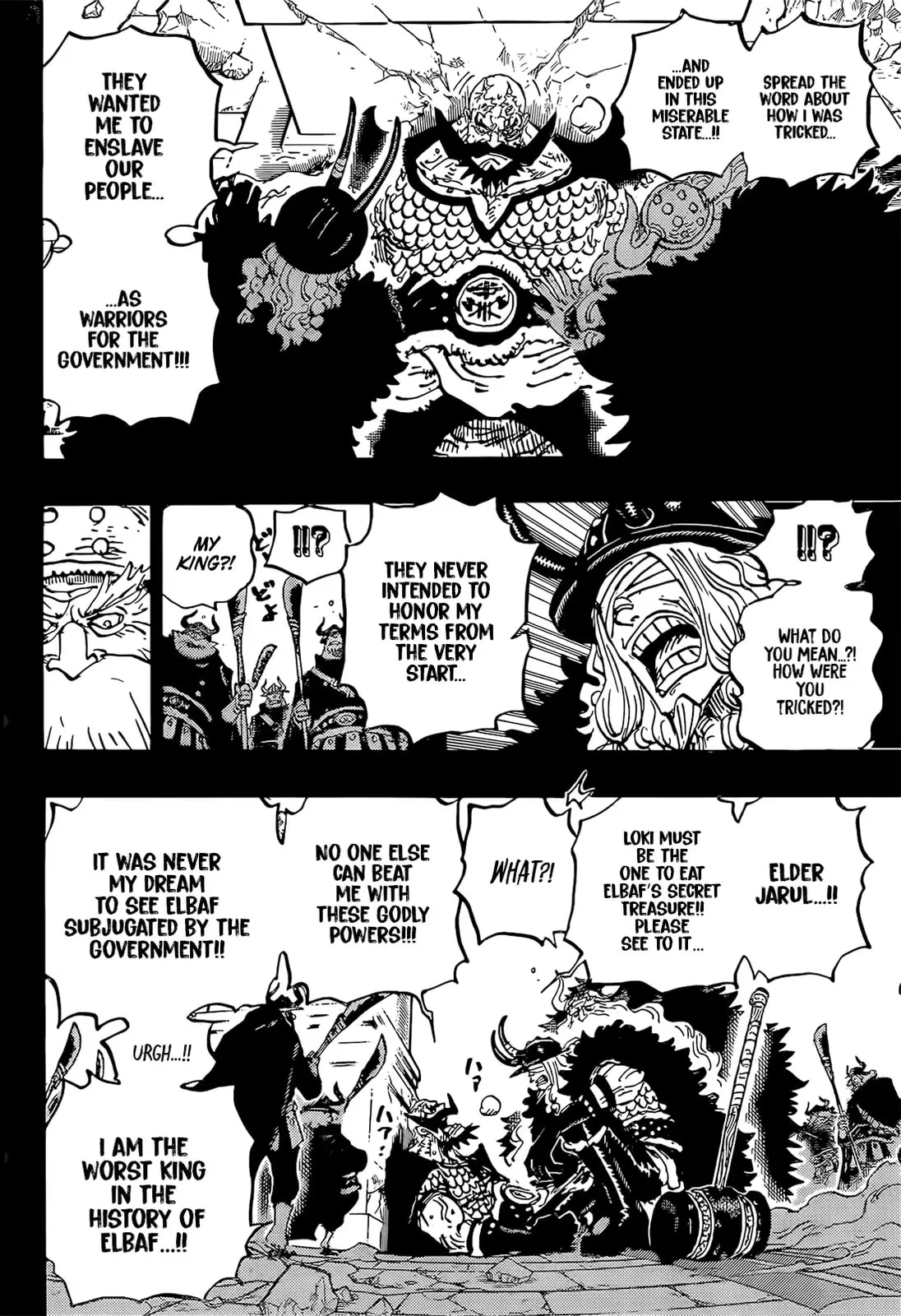 One Piece Manga, chapter 1169, page 11