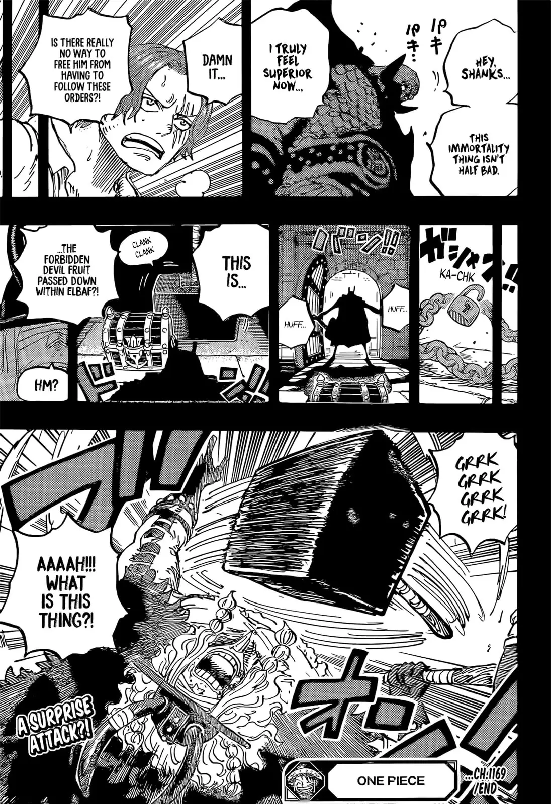 One Piece Manga, chapter 1169, page 17