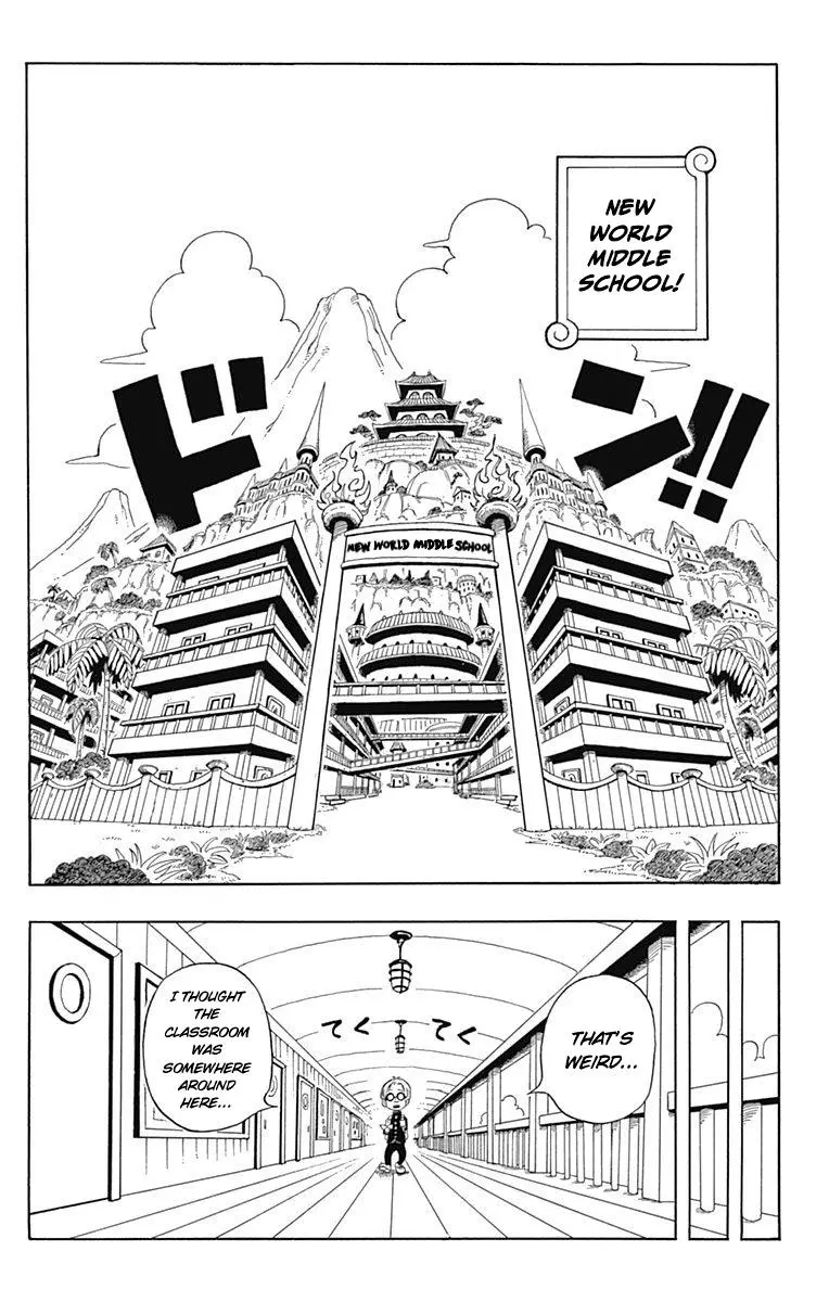 One Piece Academy, chapter 1, page 3
