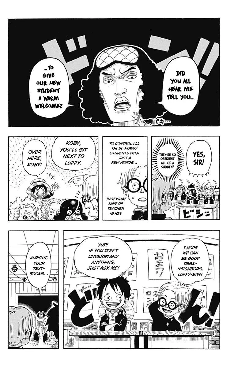 One Piece Academy, chapter 1, page 11