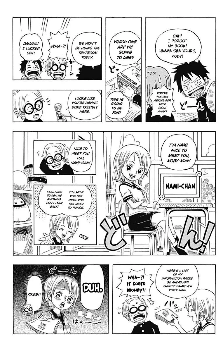 One Piece Academy, chapter 1, page 12