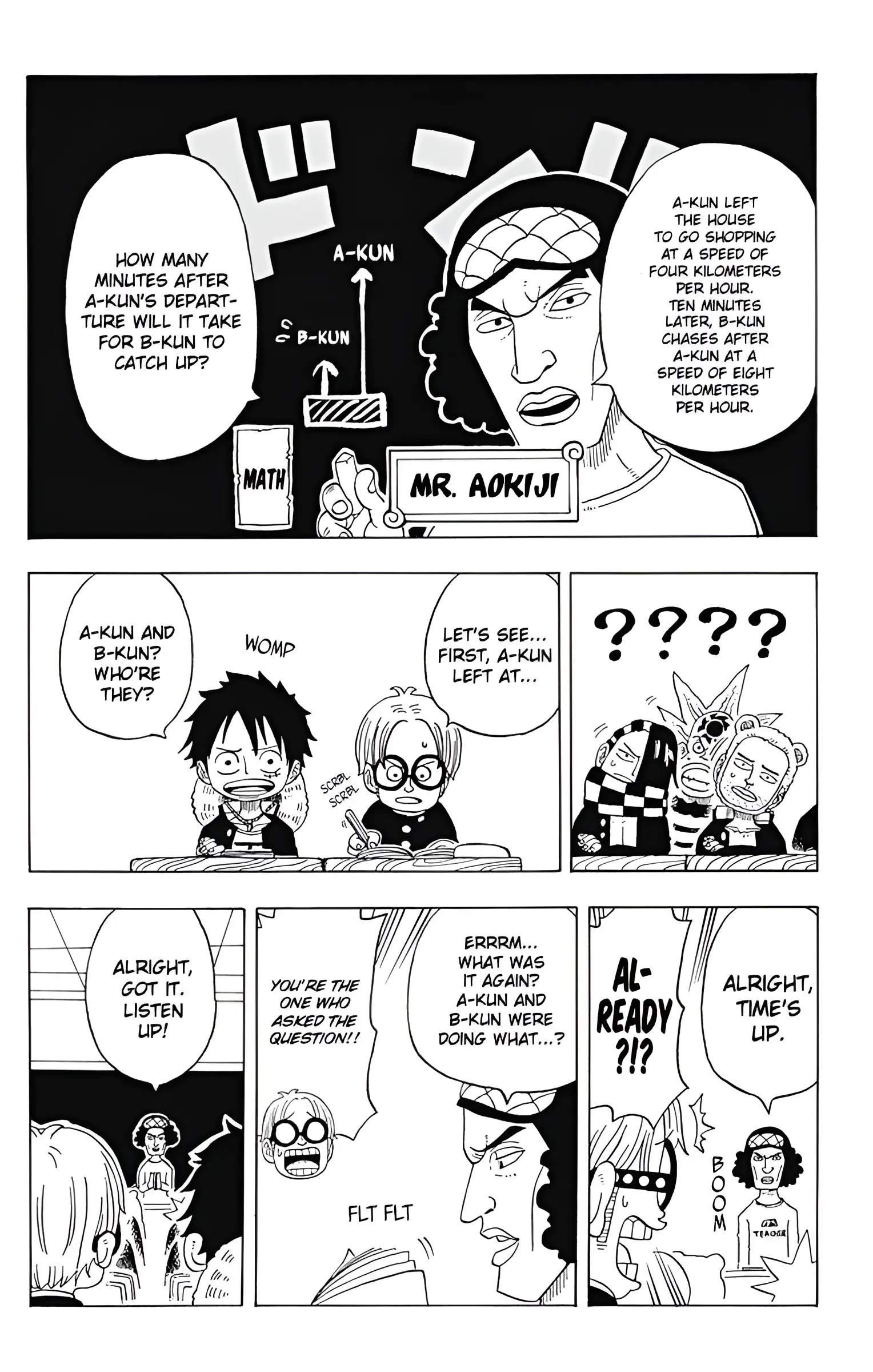 One Piece Academy, chapter 3, page 3