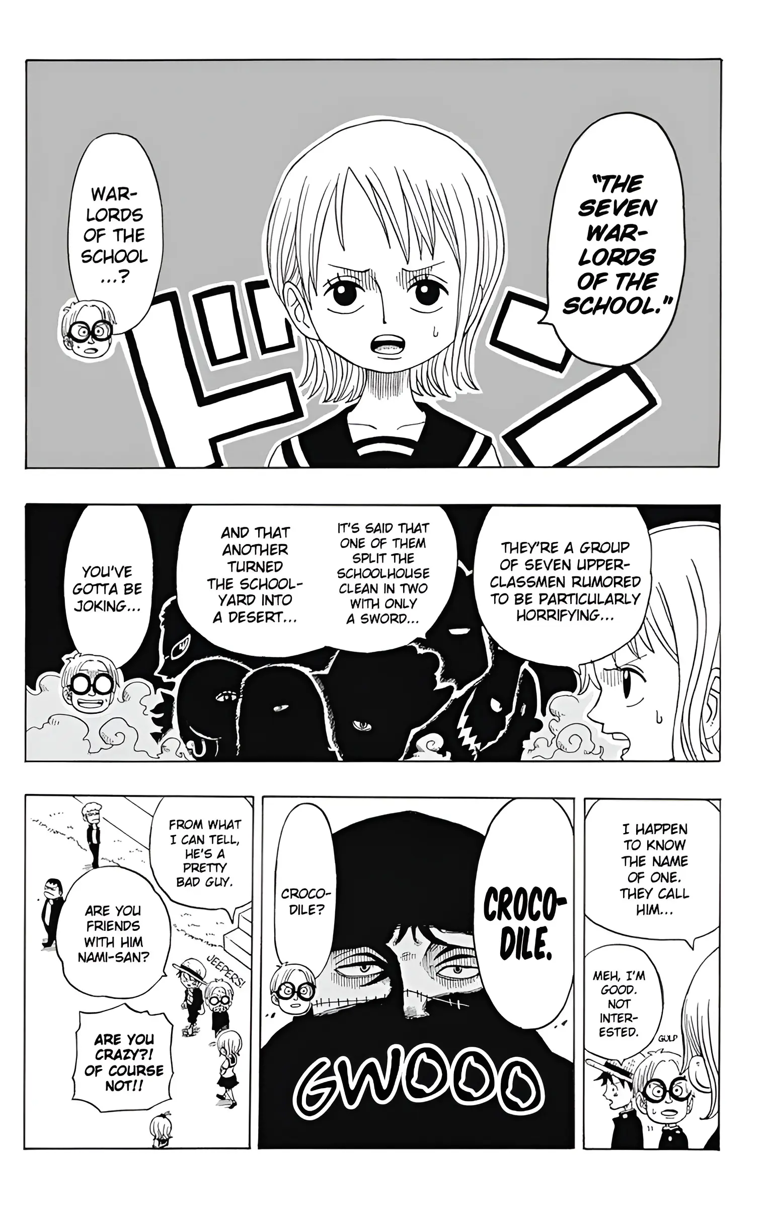 One Piece Academy, chapter 3, page 5