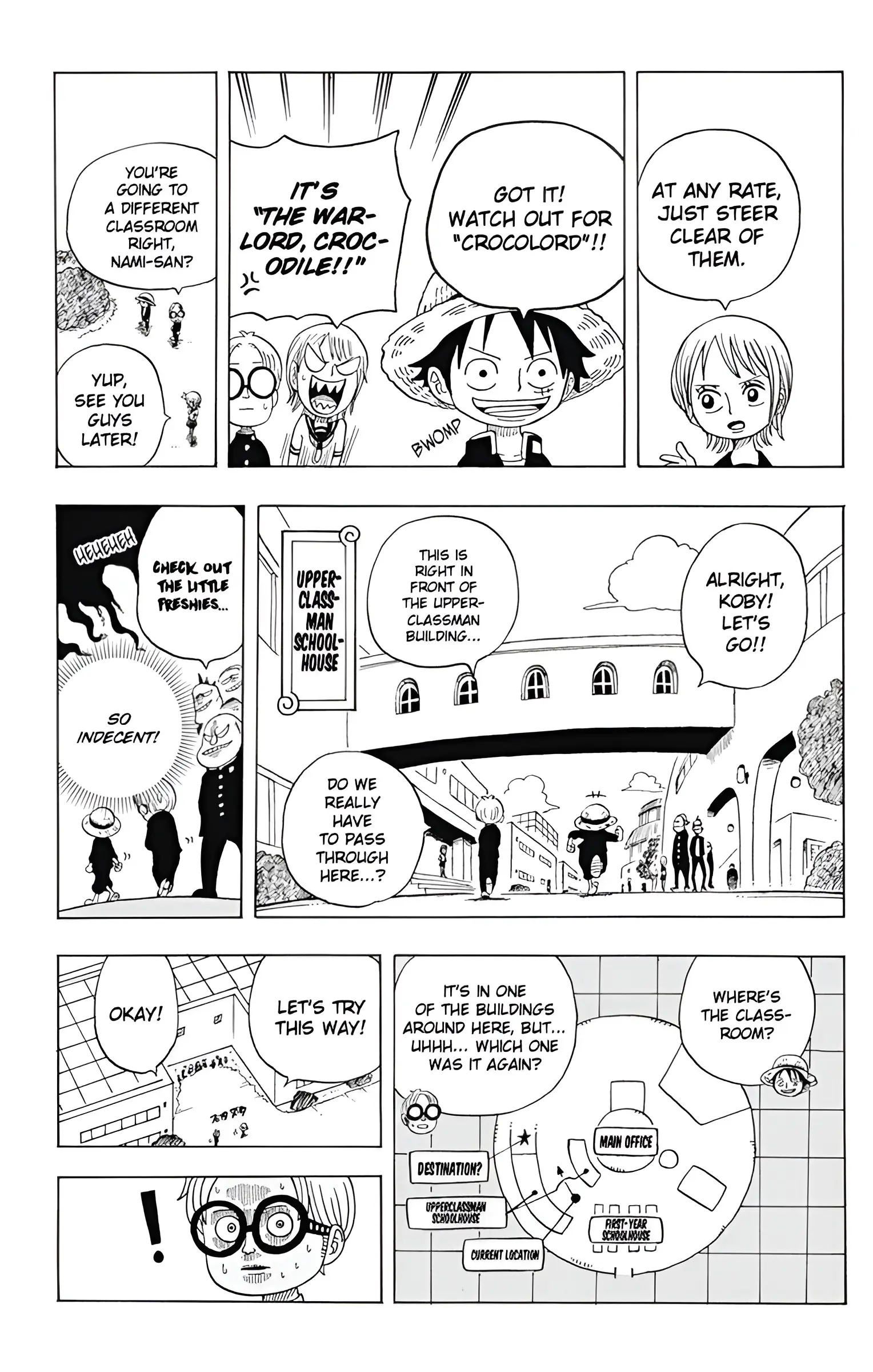 One Piece Academy, chapter 3, page 6