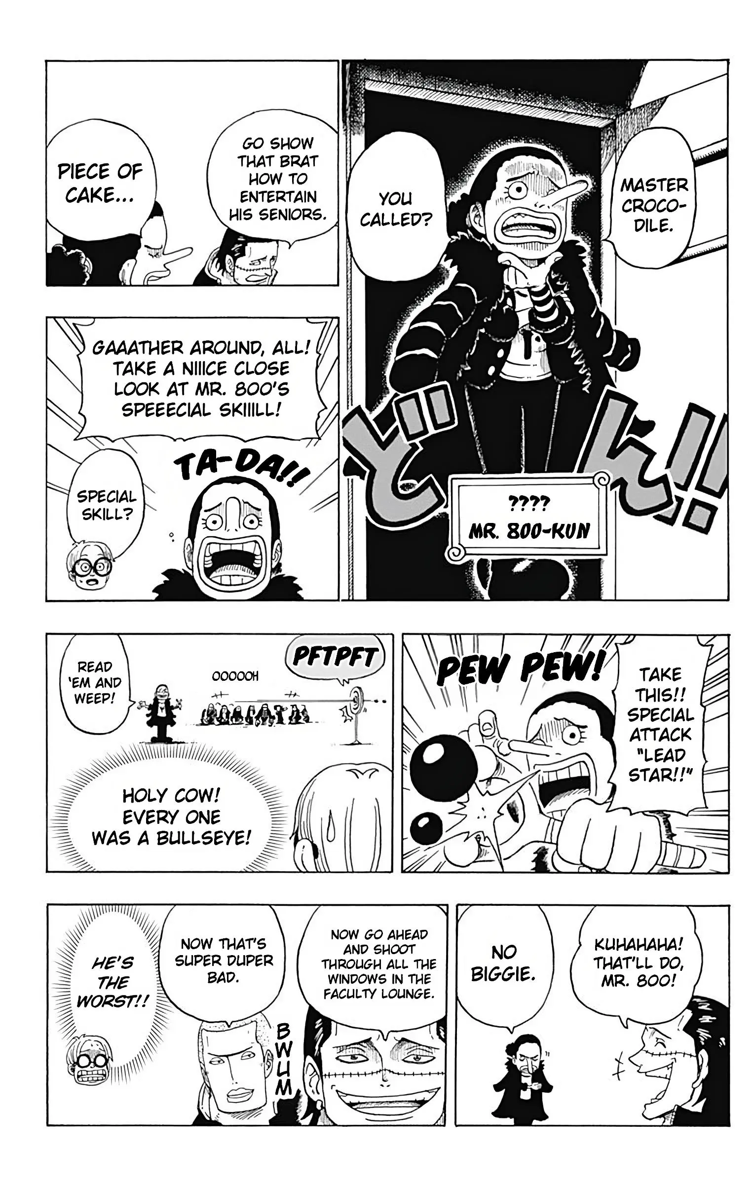 One Piece Academy, chapter 3, page 10