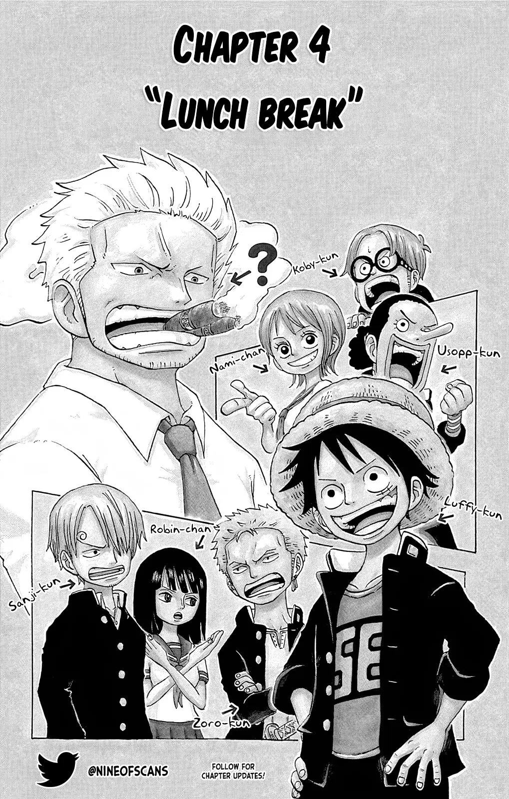 One Piece Academy, chapter 4, page 1