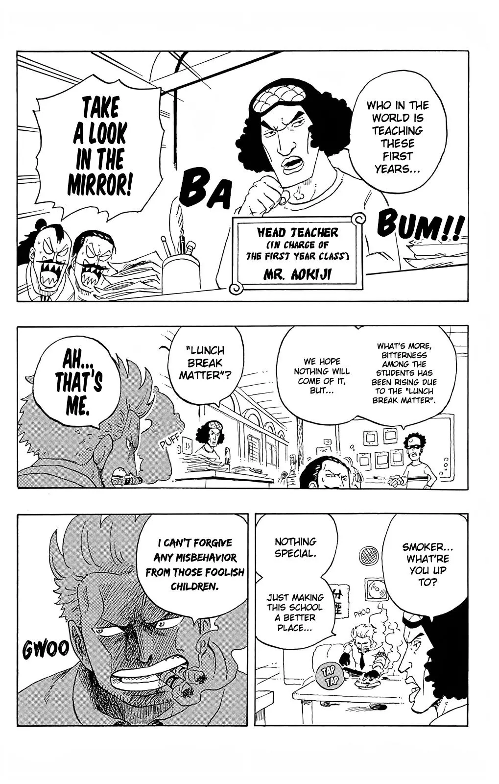 One Piece Academy, chapter 4, page 4