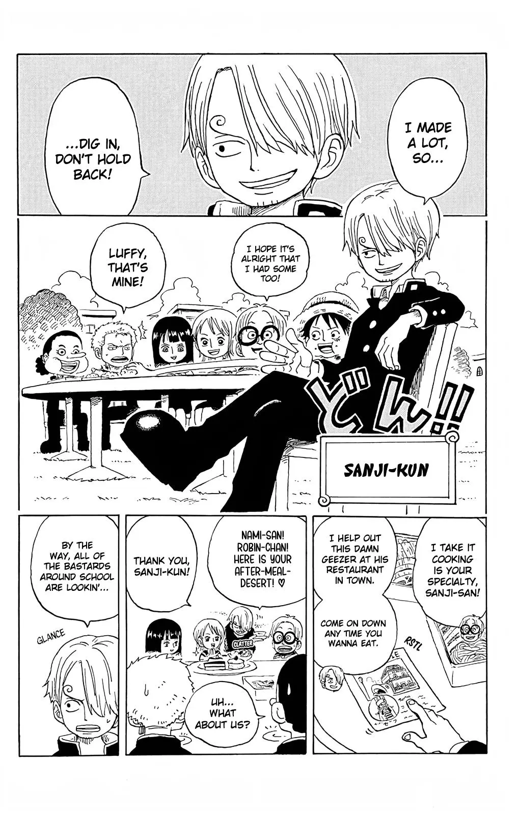 One Piece Academy, chapter 4, page 6