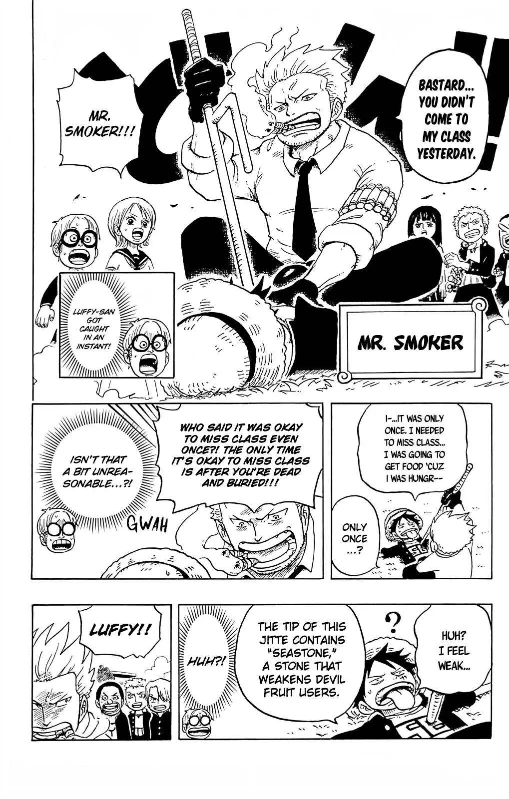 One Piece Academy, chapter 4, page 9