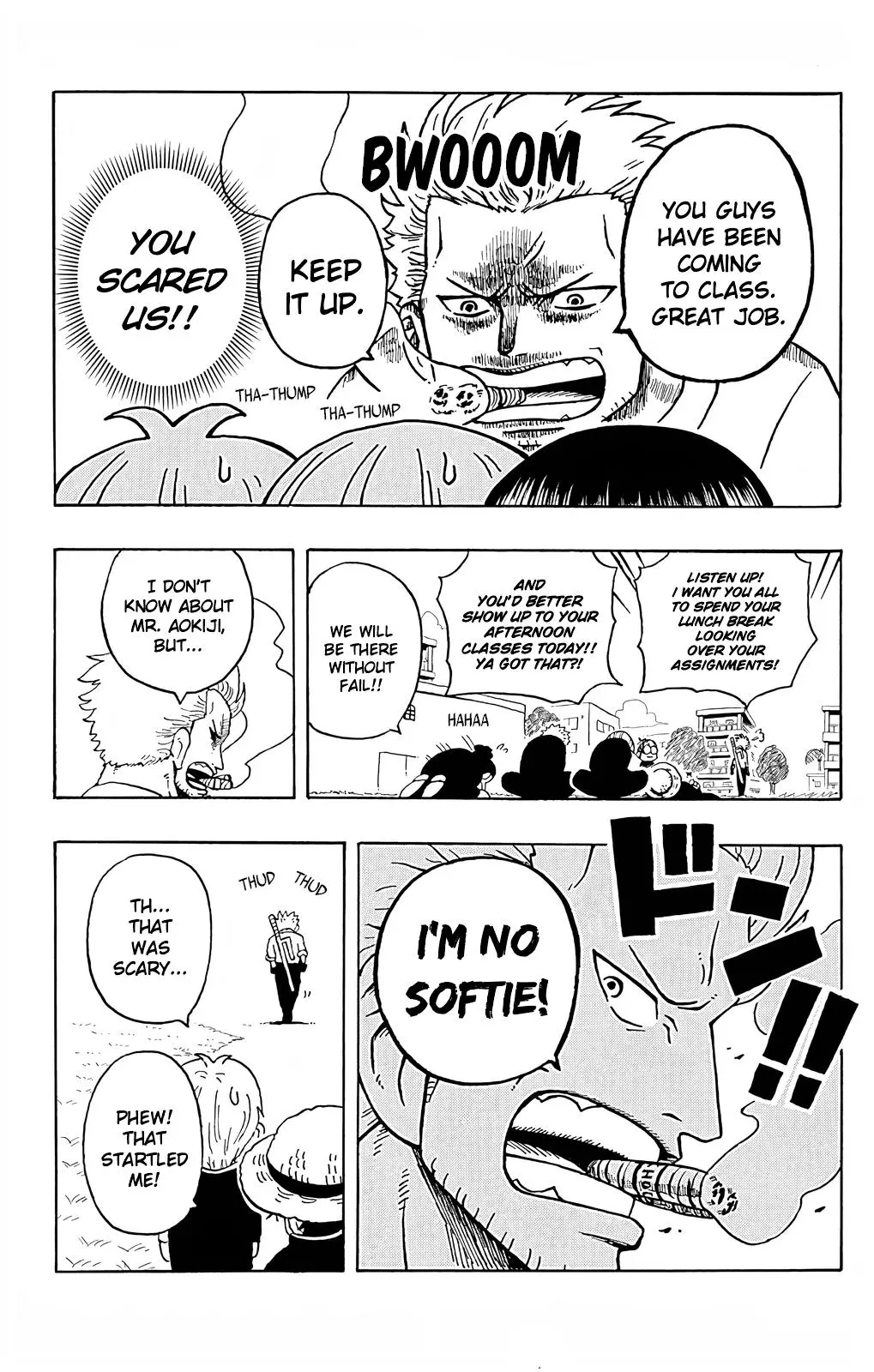One Piece Academy, chapter 4, page 11