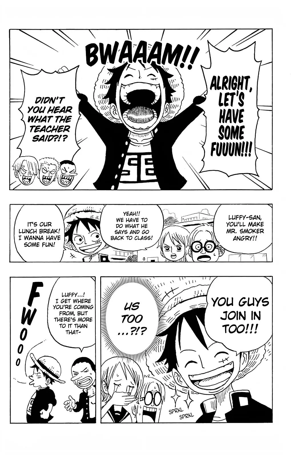 One Piece Academy, chapter 4, page 12