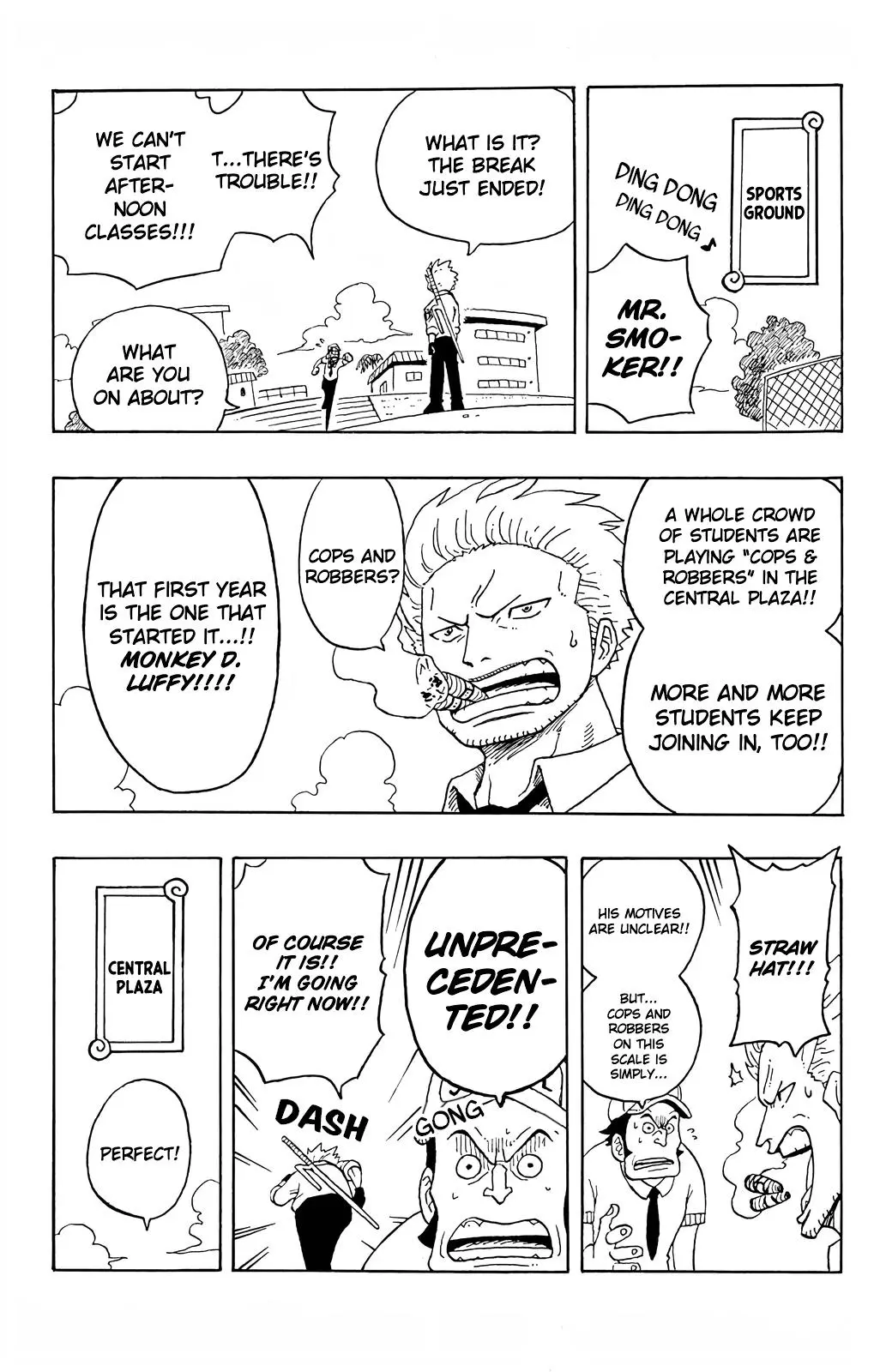 One Piece Academy, chapter 4, page 17