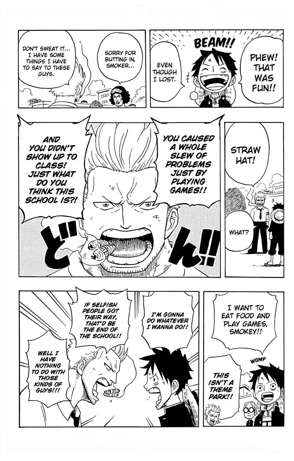 One Piece Academy, chapter 4, page 27
