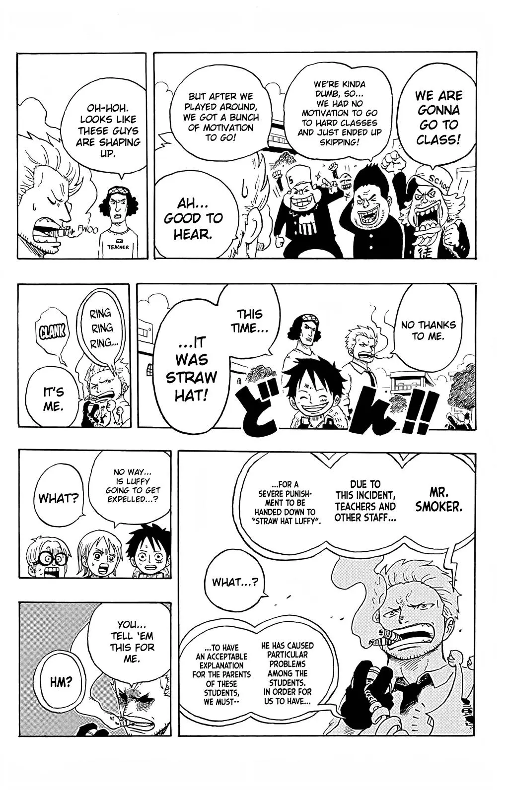 One Piece Academy, chapter 4, page 30