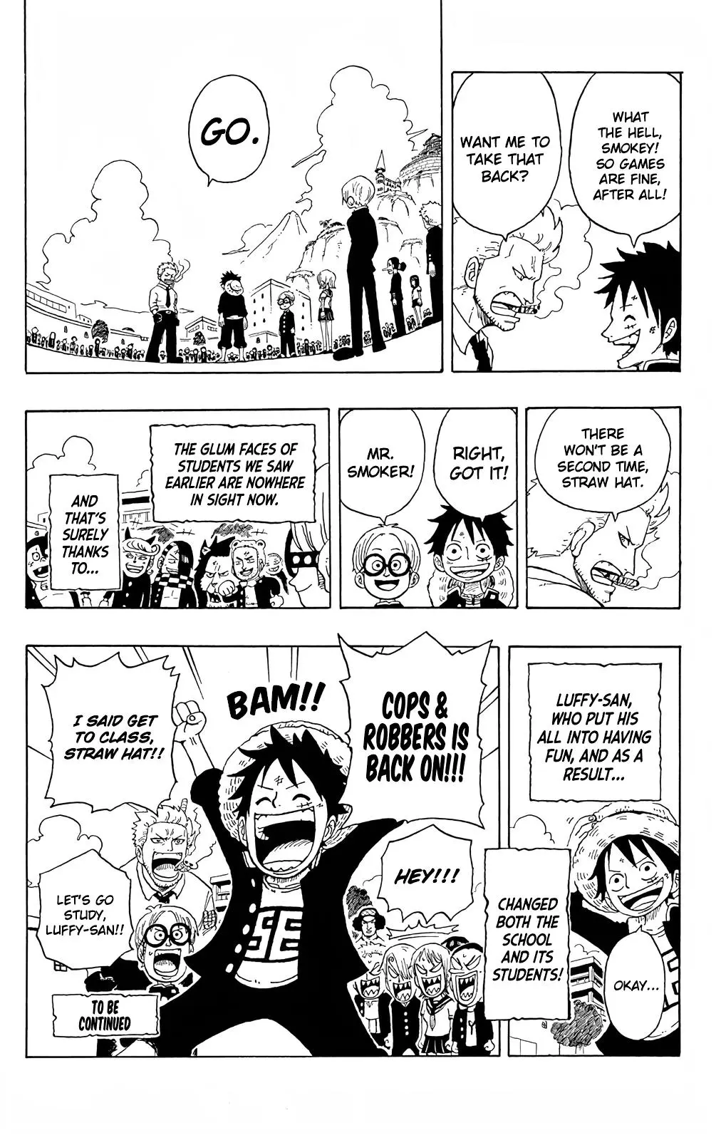 One Piece Academy, chapter 4, page 32